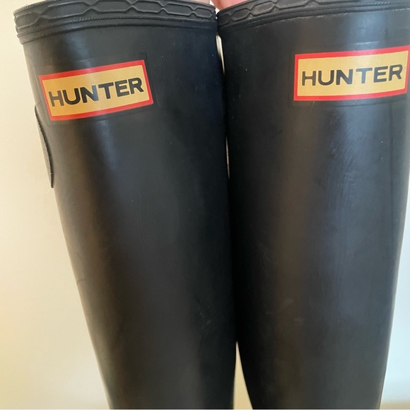 Black Hunter Rainboots size 8 (39) - Picture 4 of 5